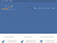 Tablet Screenshot of certiflexdimension.com